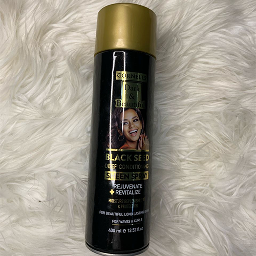 Cornells Dark & Beauty Sheen Spray with Black Seed
